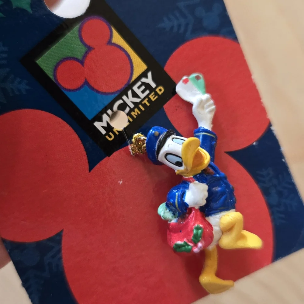 Set of 17 vintage Y2K Disney Mickey Unlimited mini Christmas tree ornaments, NWT